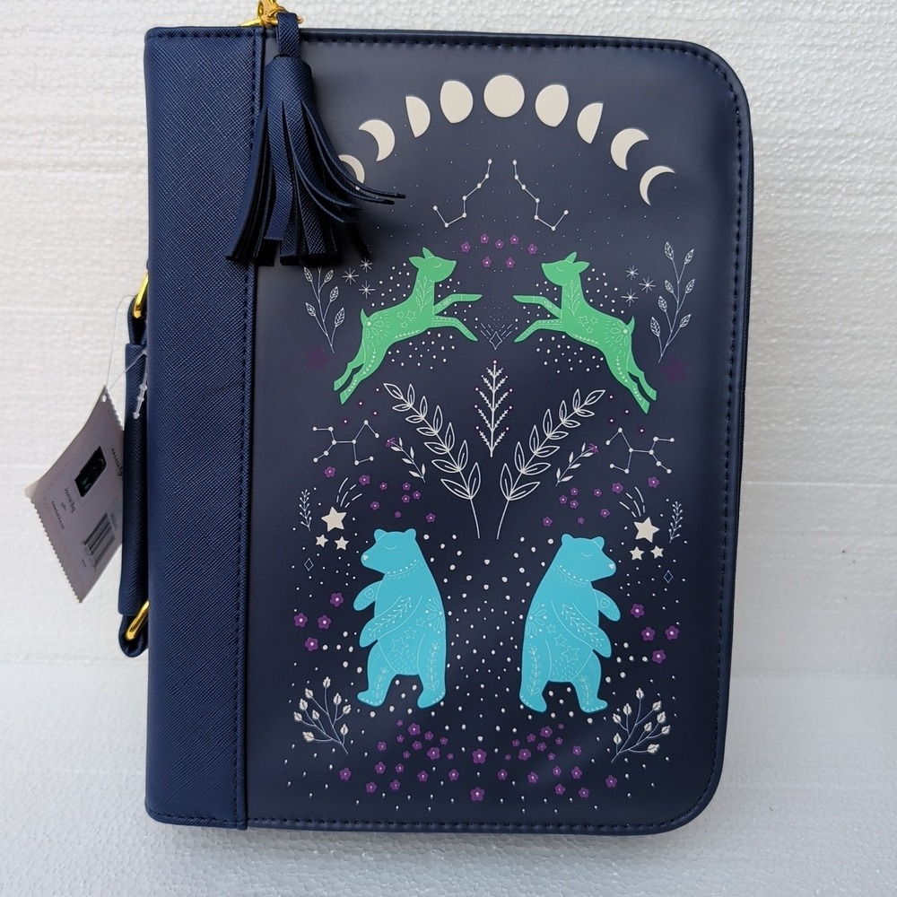 Archer & Olive Bullet Journal Bujo Moon & Stars Design – B5 Size Zip Around - Picture 10 of 10